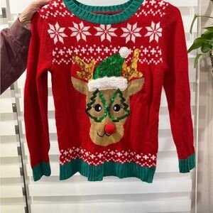 Girls “Ugly” Christmas Sweater